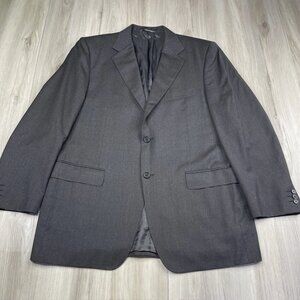 Canali Sport Coat Blazer Wool 2 Button Suit Jacket Italy EU 52 US Size 42